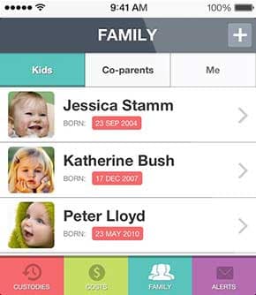 kidganizer-iphone-app-shared-custody-kids