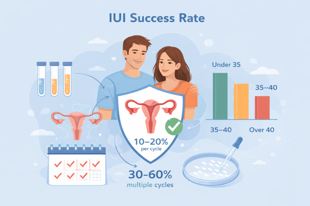 IUI success rate intrauterine insemination success rates by age group