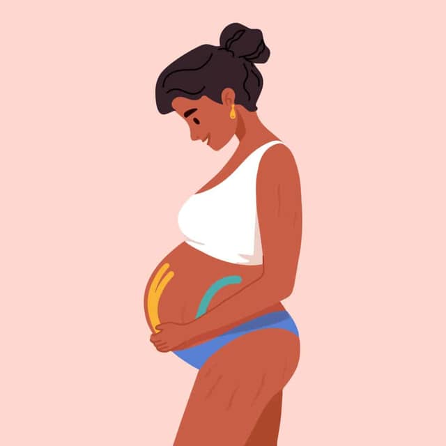 getting pregnant with donor sperm pregnant woman holding her belly