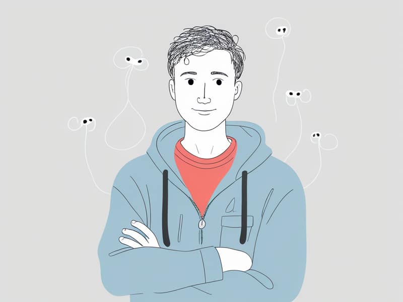 portrait of a man, sperm donor concept
