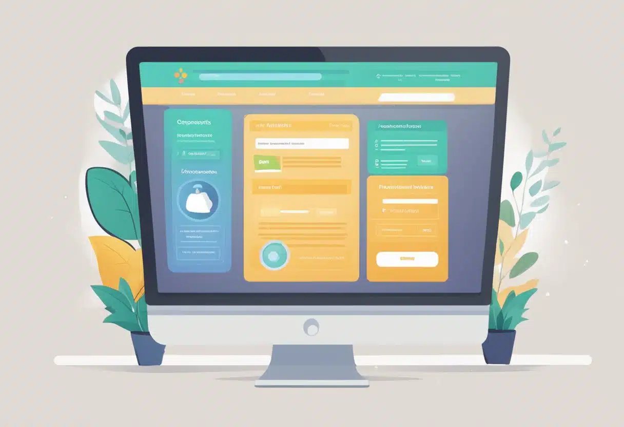 A computer screen with a website displaying options for prospective parents seeking natural insemination services