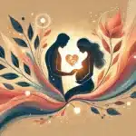 Natural Insemination Website – Tasteful symbolic image of a man and woman representing the creation of new life and natural conception