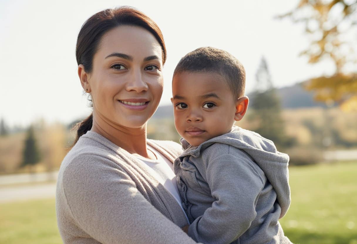 Mother and child in Canada illustrative photo of surrogacy